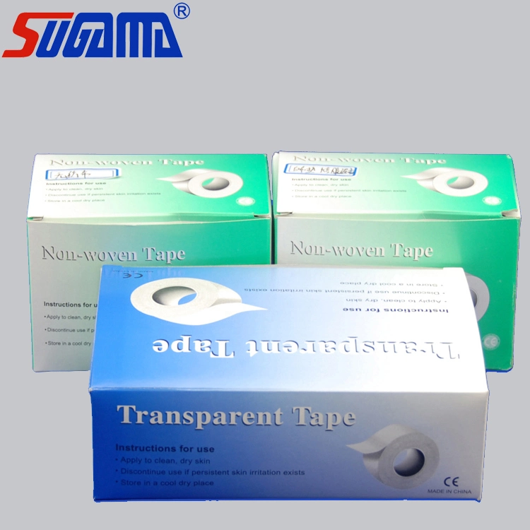 Sugama, Zhuohe, Wld Customized Simple Packing/Plastic Tin/with Dispenser Disposable Medical PE Surgical Tape