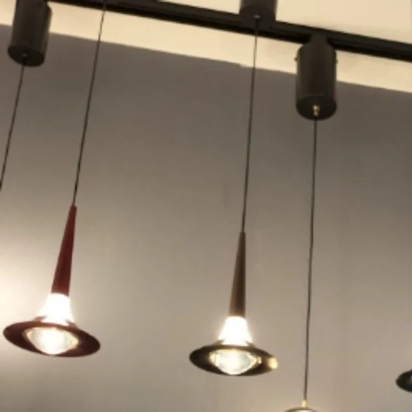 Iluminação suspensa LED ajustável para candeeiro de mesa e candeeiro de mesa para lustre de retiro