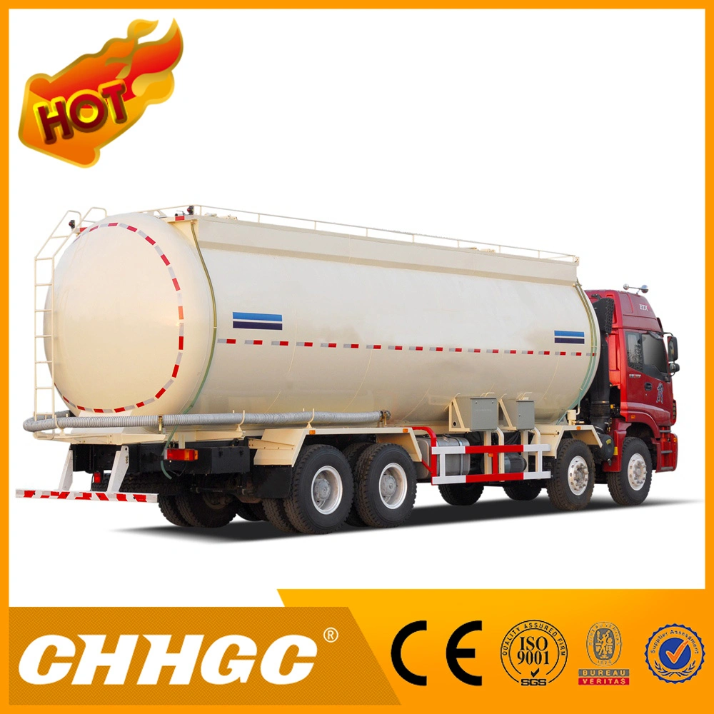 Chhgc Dongfeng 8*4 Bulk Cement Powder Tanker Truck Semi Trailers