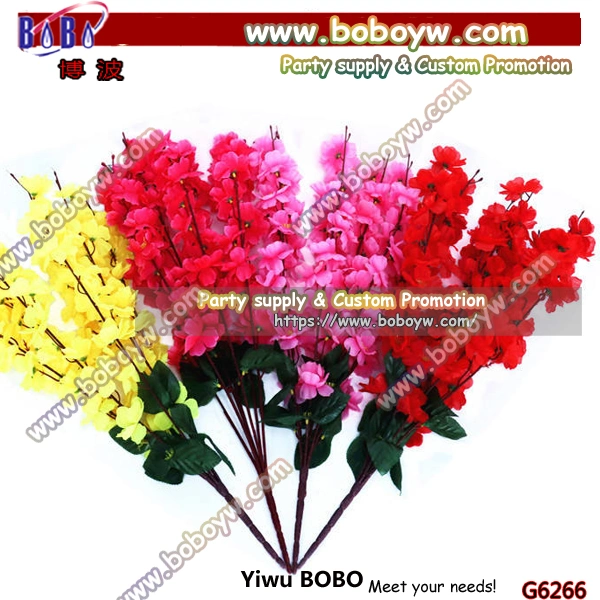 Yiwu China Factory Flowers Artificial Flower Buying Agent Garden Silk Flowers (G6202)