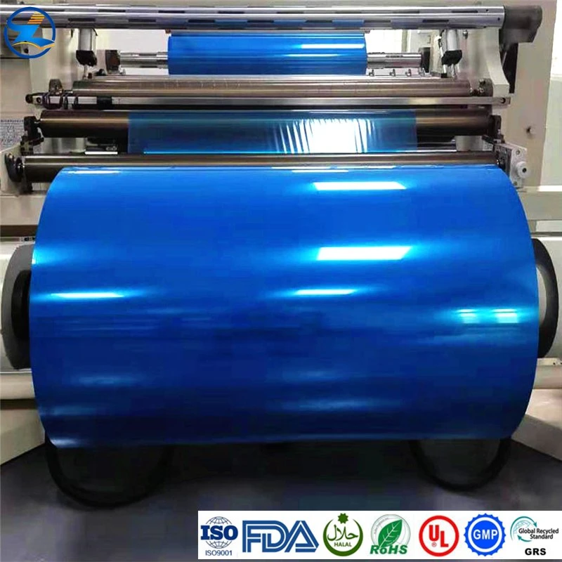 Environmental Friendly Pet Plastic Billboard Sheet Blue Film