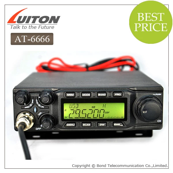 Mobile Long Range Business Anytone CB Radio at-6666