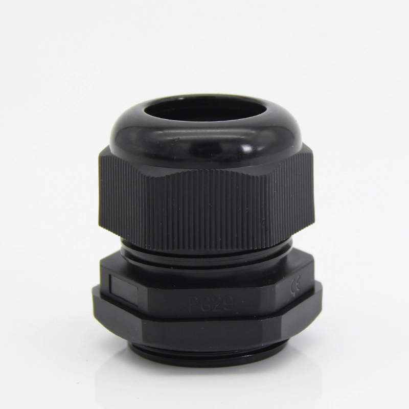 Pg21 Nylon Waterproof Rubber Cable Gland Plastic Joint