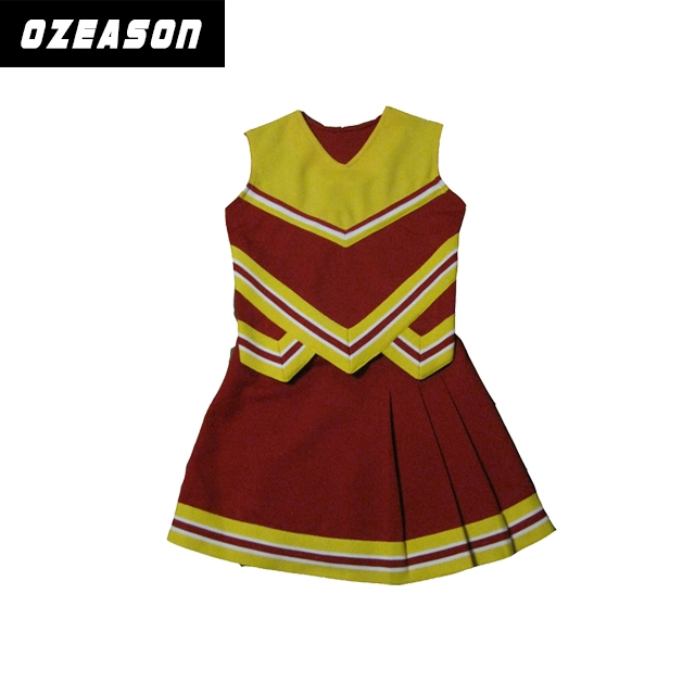 Summer New Custom Dance College Cheerleading Uniforms Sexy Girls Cheerleader Costume Skirt