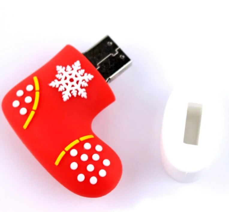 Xmas Gadgets Socks Merry Christmas USB Flash Drive Promotion Gift