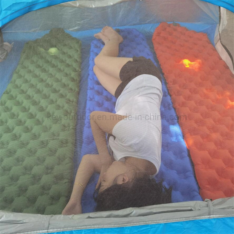 2023 Nuevo estilo ultraligero inflable colchón de aire cama Mat Camping Alfombrillas Dropshipping pastilla para dormir