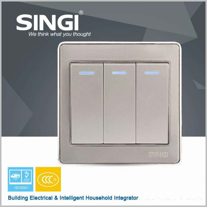 Singi 10/16/25A Electrical Outlet Sockets and Switches Electricl Wall Switch ODM Gnw56