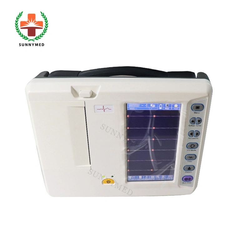 Sy-H006A Hospital ECG Machine Six Channel 12 Leads with Printer