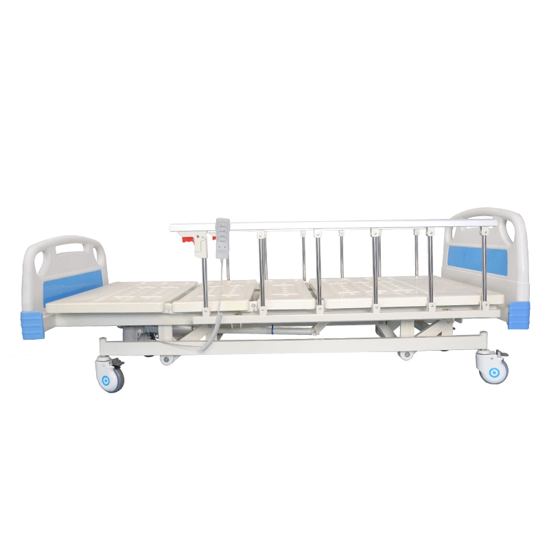 Mobilier de l'hôpital VIP de manivelle de lève-3 confortable lit d'hôpital triple fonction de pliage