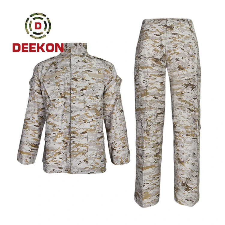 Лучшая цена OEM-услуги Camo Fabric Army Combat AUC Uniform