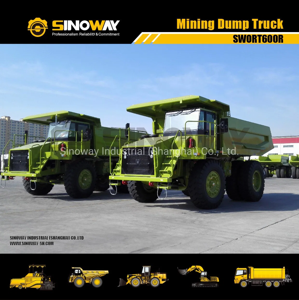 Terex Rigid Truck 55 Ton Mining off Road Dump Truck for Sale