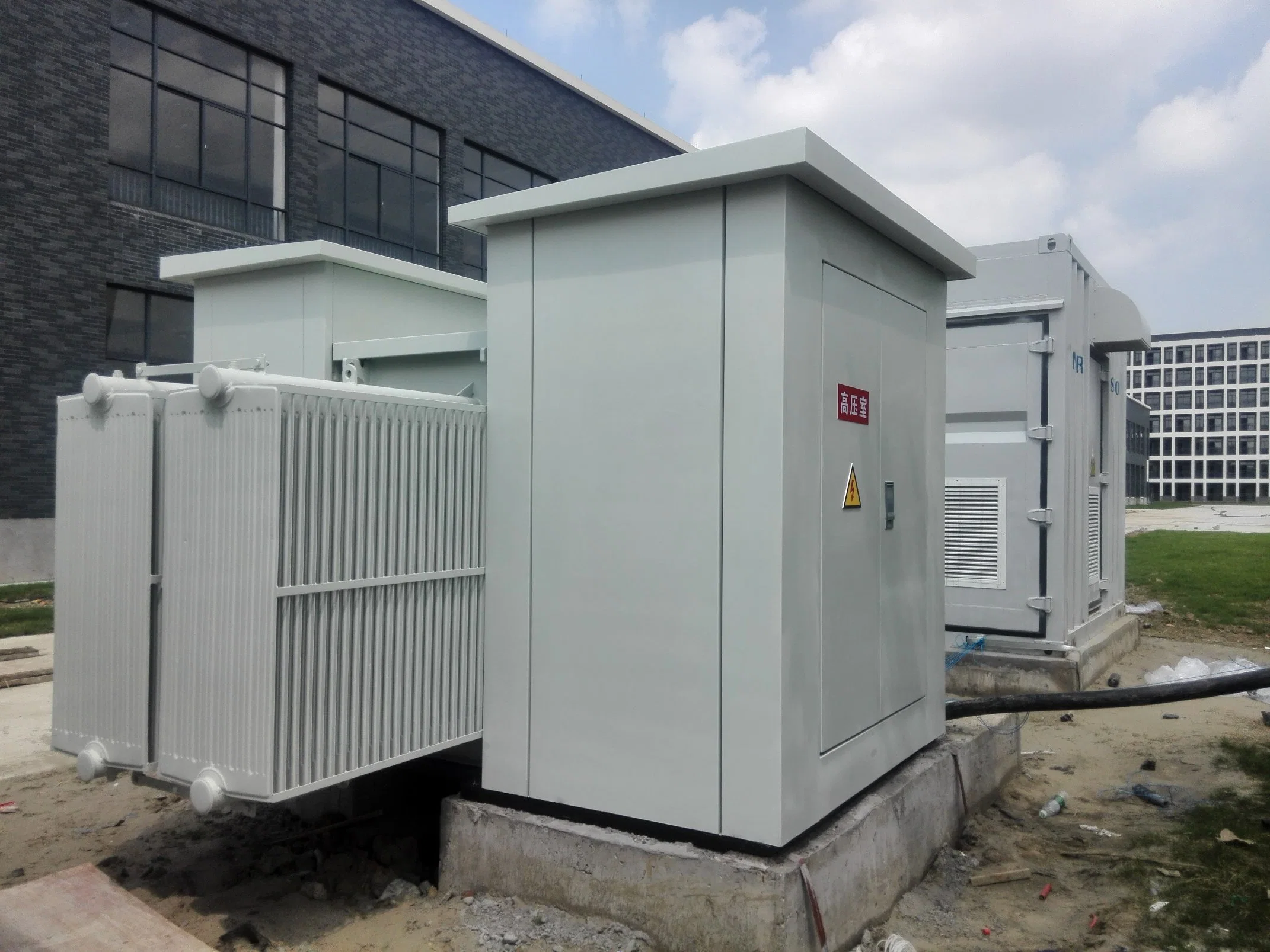 Photovoltaic Box-Type Transformer Substation Pad Mounted Transformer Prefabricated Substation for Power Transmission