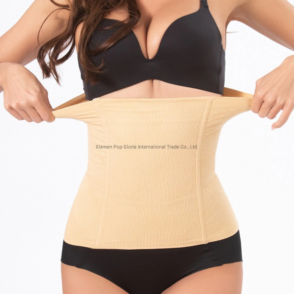 Intiflower Women Seamless Corset Shapewear Waist Nipper Ultra Firm Tummy Control Waist Shaper Girdle Trimmer