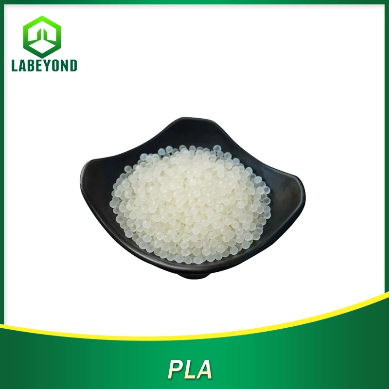 100% من المواد الخام البلاستيكية القابلة للتحلل البيولوجي الأحماض Polylactic Acid Pla