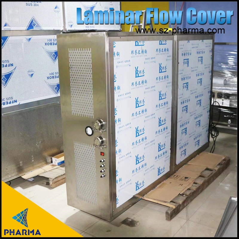 Differential Pressure Gauge Laminar Flow Hood Custom Size Laminar Flow Cover Clean Room Booth