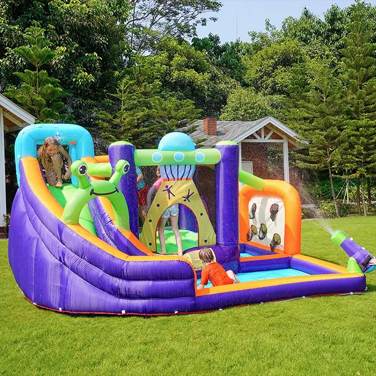 Popular Hot Selling Bouncing Castle Inflatable Water Slide Combo Bounce House