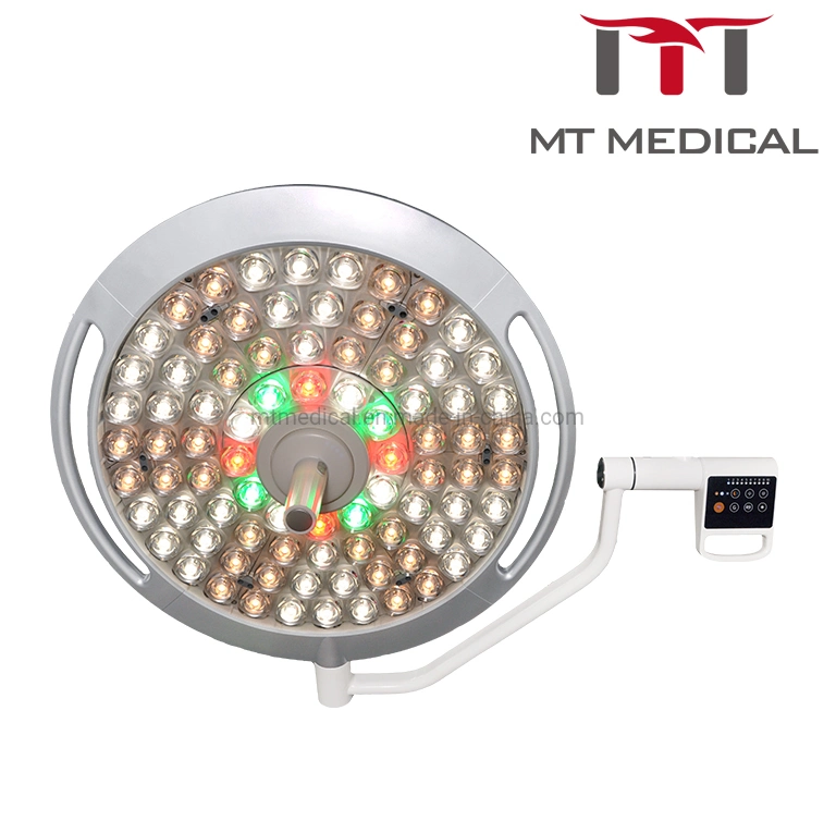 Tierarzt Decke Typ Doppelkopf LED Chirurgie Licht Preis mit Verstellbarer Griff