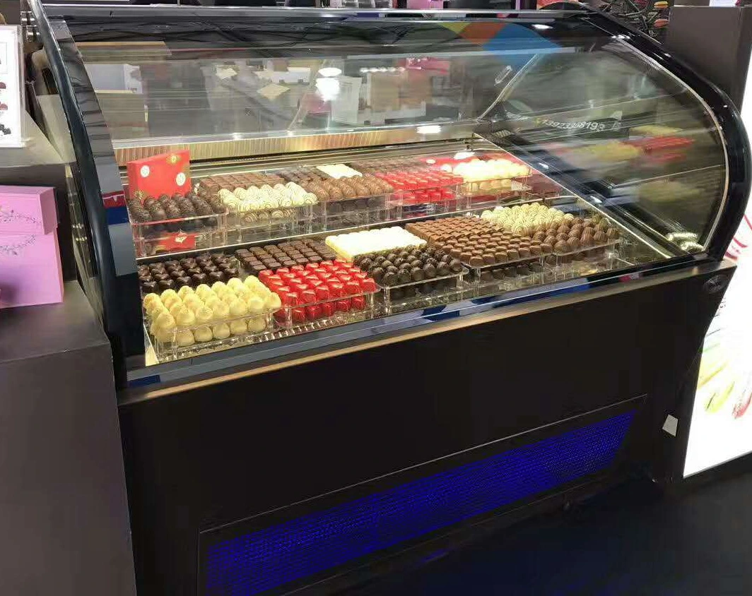 PVC Pan Ice Cream Showcase