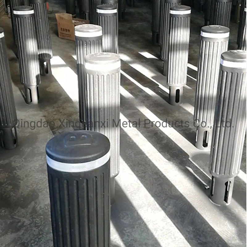 Steel Bollards with Cap Powder Coat