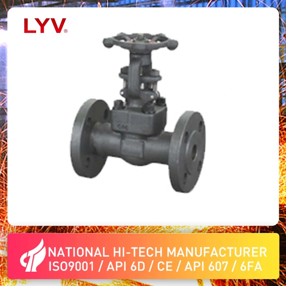 API 602 1/4 to 2 Inch ANSI Pressure Class 150#-1500# Forged A105 Gate Valve From China Supplier