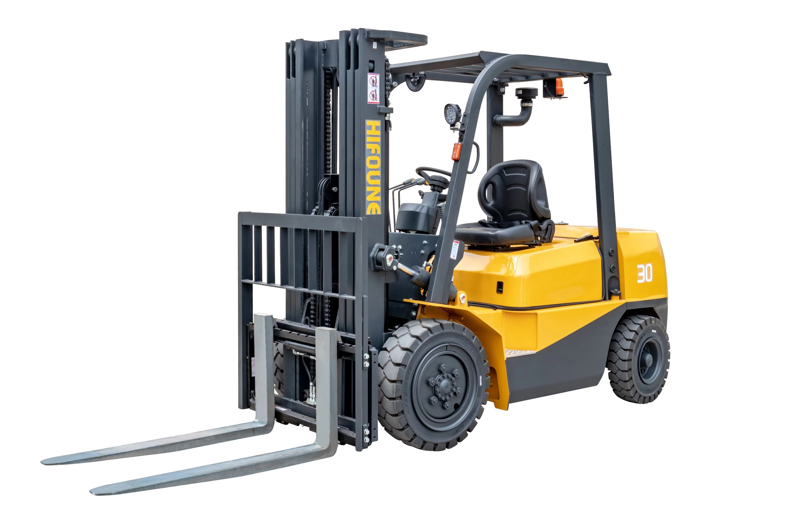 Hifoune Mini 4 Ton Diesel Forklift Truck with Japan Engine