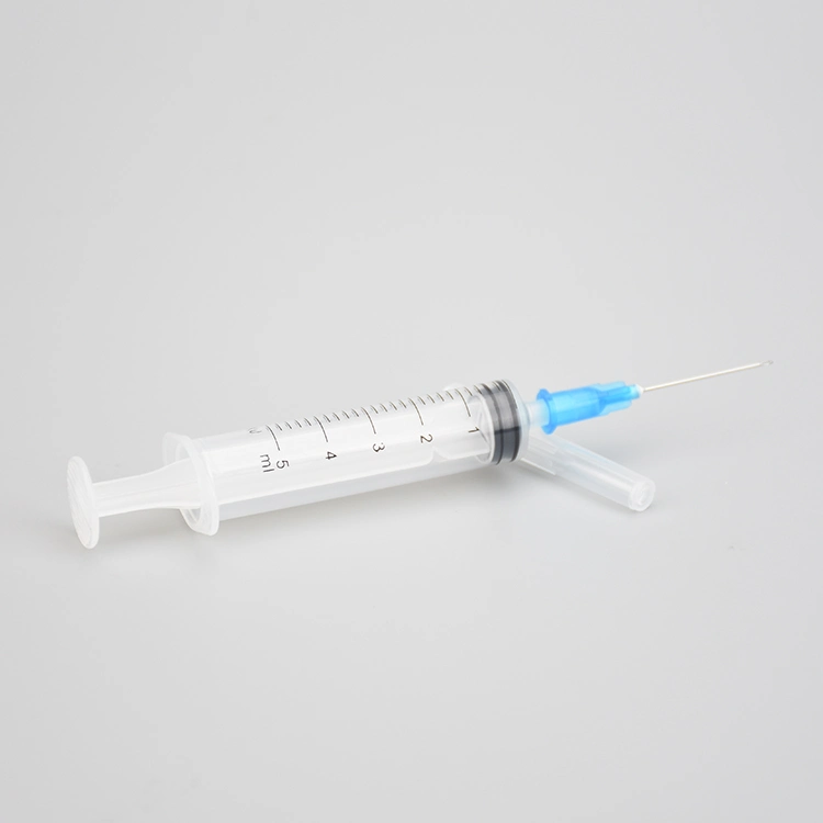 5ml Plastic Injection Disposable Automatic Retractable Syringes with Needle