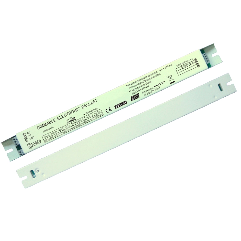 Ballast électronique réglable 220 V 1X39W ballast fluorescent à gradation 0-10 V.