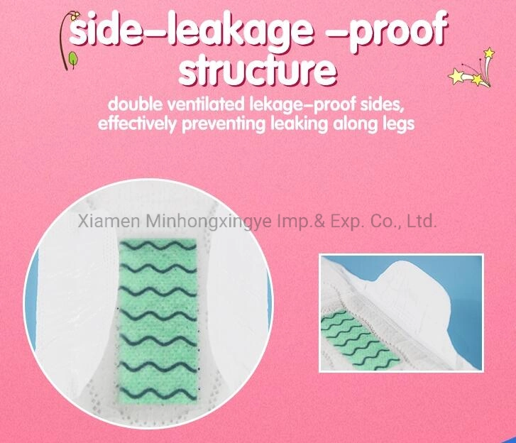 Eco-Friendly Menstrual Pads Bamboo Cloth Sanitary Napkin for Woman