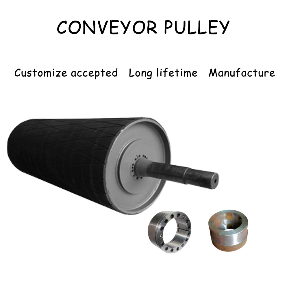 Rubber Conveyor Pulley for Conveyors in The Mining Industry