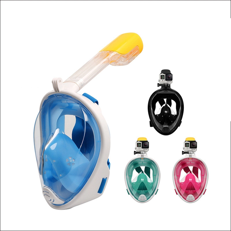 2023 Natural Breathing Full Face Snorkel Mask, Panoramic Diving Mask