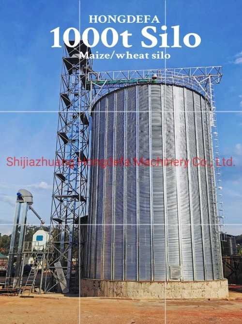 El Servicio de instalación de Venta caliente de acero de grano de trigo el maíz para silo