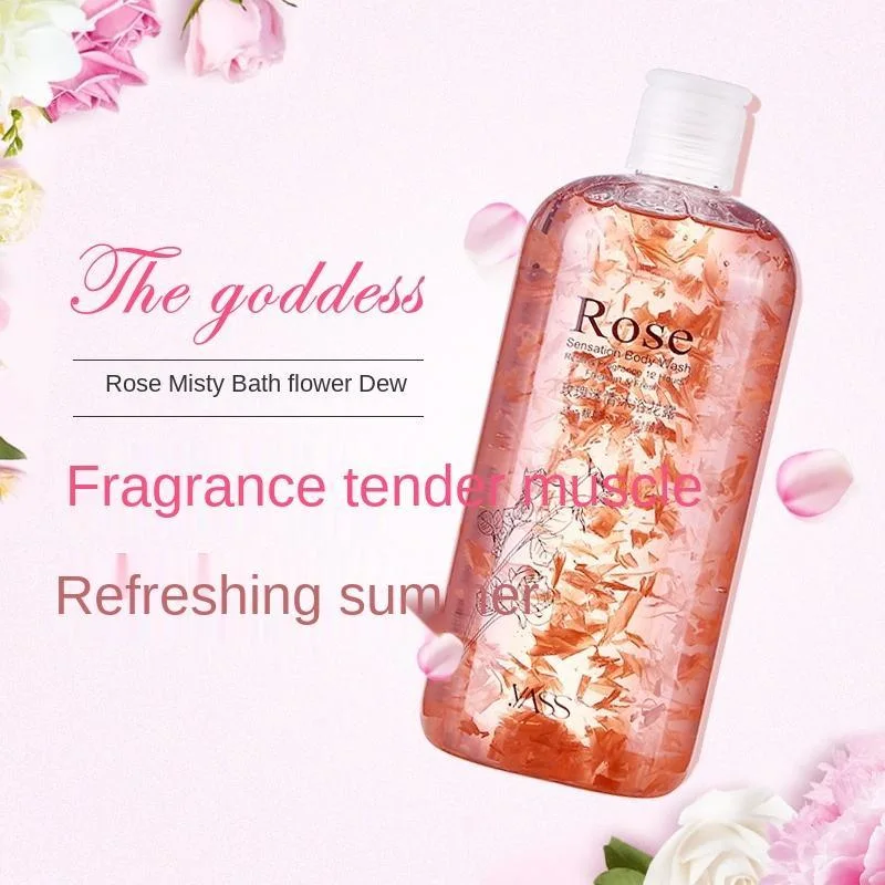 Quality Men Women Bath Bubbles Vegan Flower Aromatherapy Shower Gel