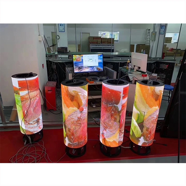 Indoor Flexible Soft Creative 240X120mm P2.5 LED Display