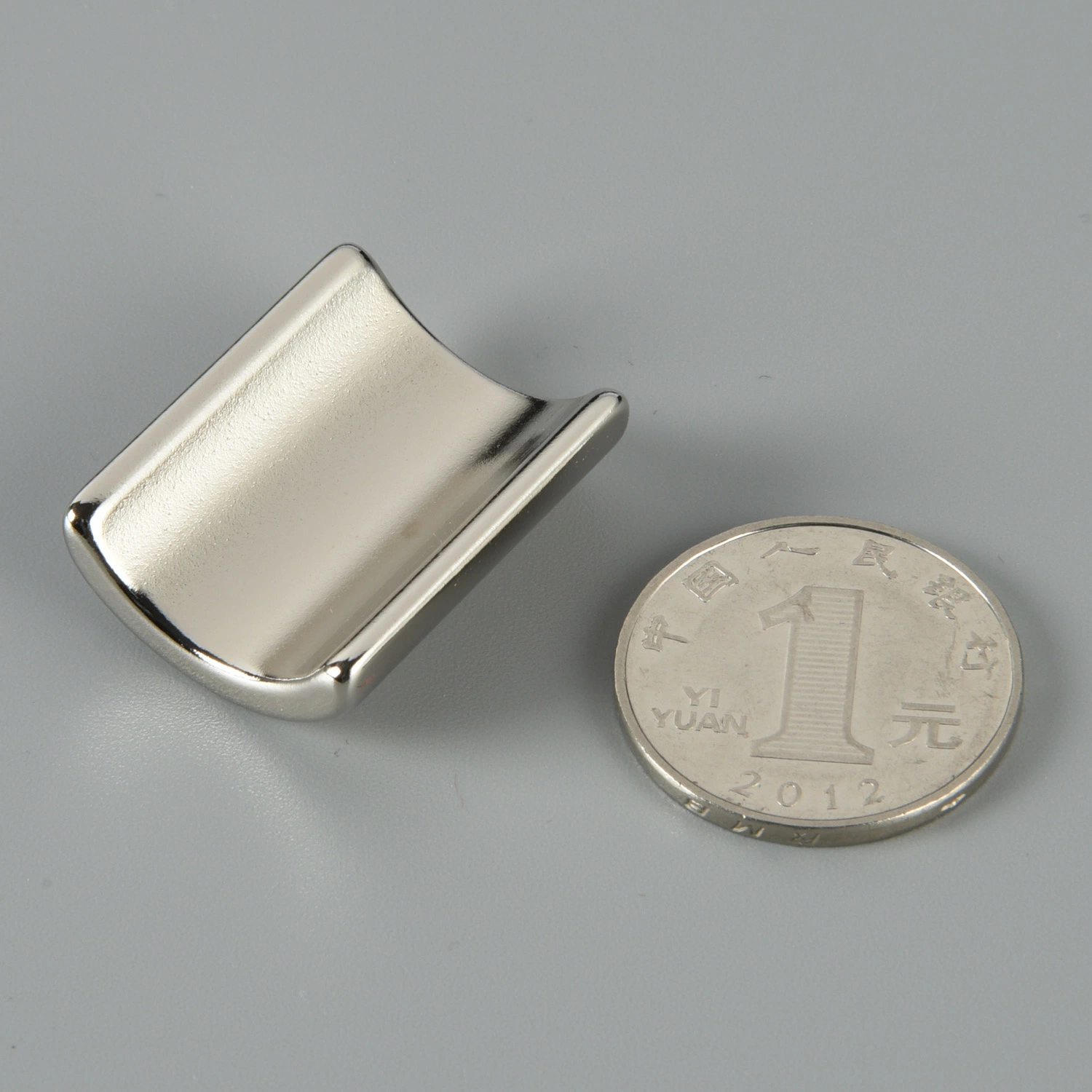 N52 Custom Company Nickel Coating Strong Permanent Arc Neodymium NdFeB Magnet