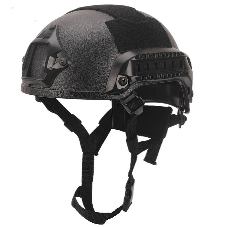 Mich 2001 Style Ach Tactical Helmet with Nvg Mount and Side Rail