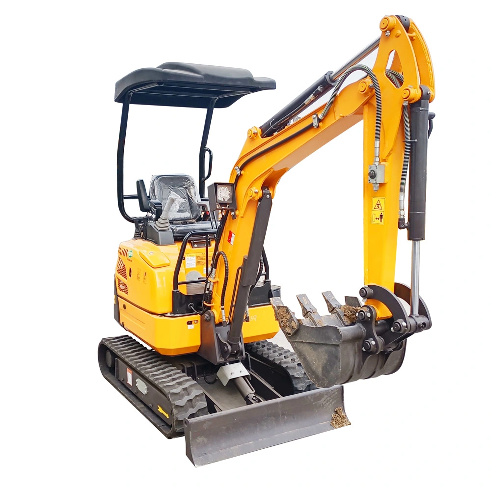 Fabricación Construcción de invernadero pequeña Miniexcavadora Digger Micro