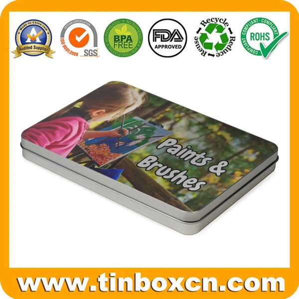 Personalized Customized Photo Pencil Box Tin Case Metal Pencil Tins