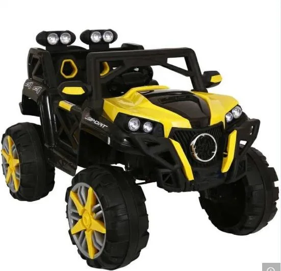 Yellow off Road Children Electric Toy Car Jeep with Two Seater