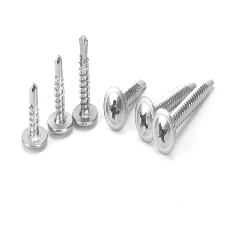 Large Flat Head Micro Mini Stainless Steel Satin Brushed Screw