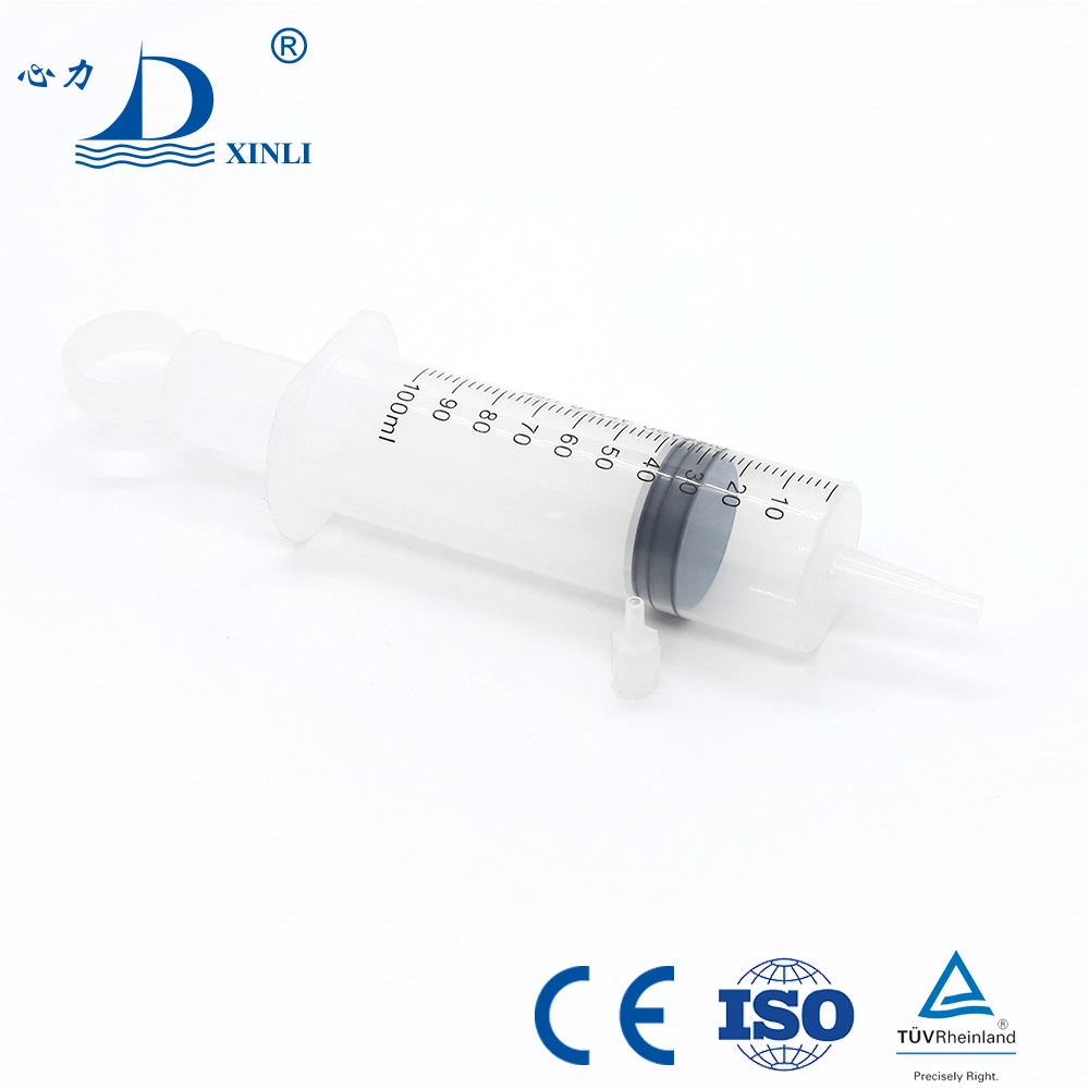 CE ISO Medical Plastic PP 50ml 60ml 100ml Irrigation Syringe