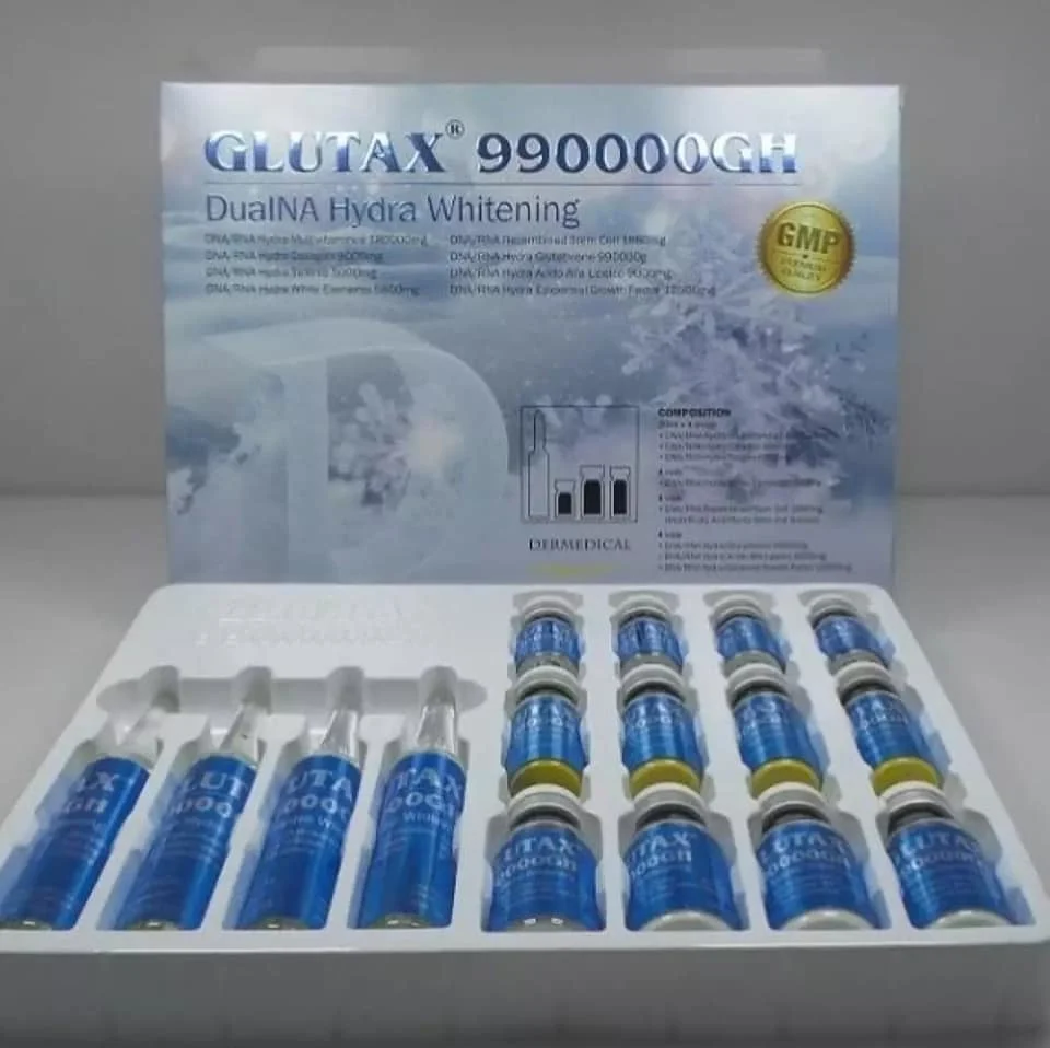 2022 Top Sale Glutax 990000 Gh Dualna Hydra Glutathione Skin Aufhellung