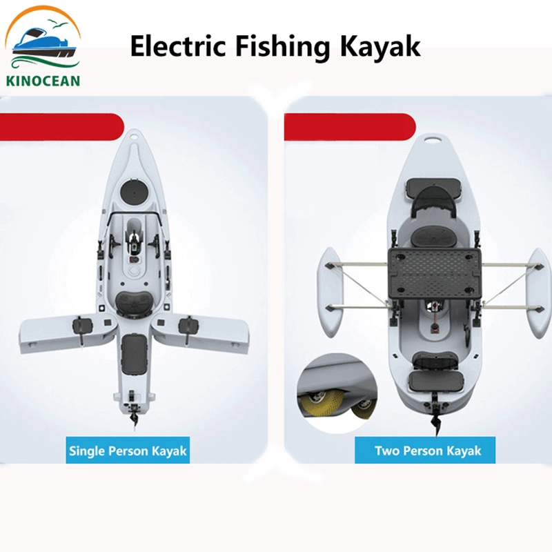 La pesca del asiento doble Kinocean Kayak Sit on Top barco de pesca kayak canoa