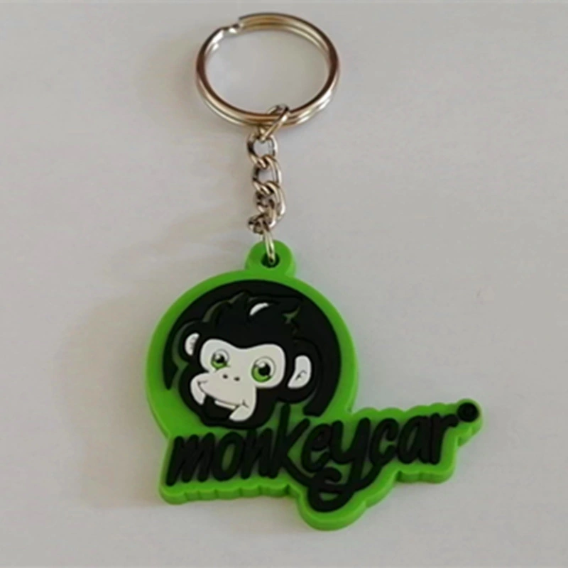 Custom Enamel PVC Key Chain for Car Washroon Promotion