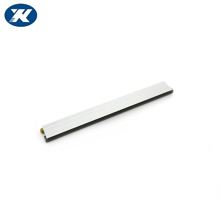 Automatic Door Bottom Seals Aluminum Profile U Type Groove Hidden Aluminium Sealed Sealing Bar Weather Stripping