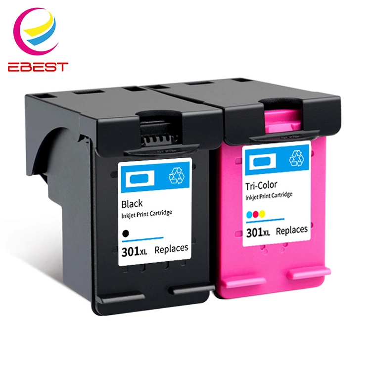 Ebest Reman 300 301 302 303 304 650 652 XL Reset Chip Ink Cartridge for HP Printer