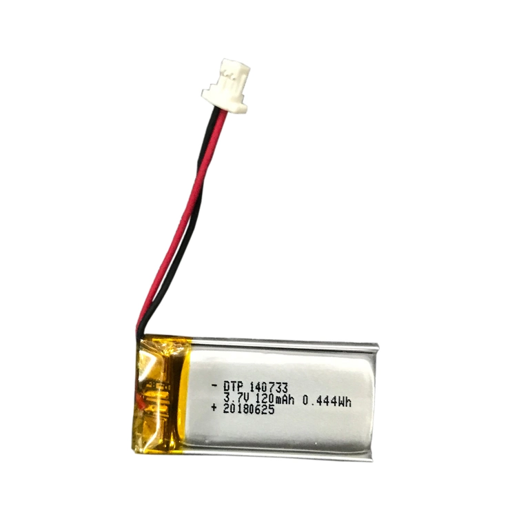 Polymer Lithium Ion Battery Unit 3.7V 120mAh for Bluetooth/GPS Tracking