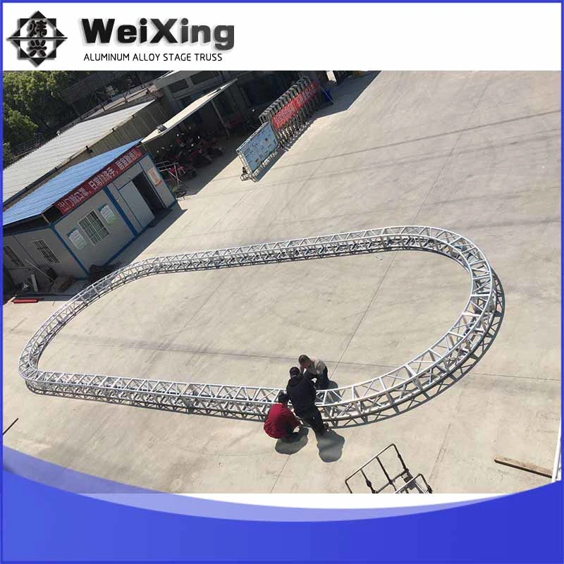 Customized Star, Circle, Triangle, Special Shape Truss for Amusement Equipment