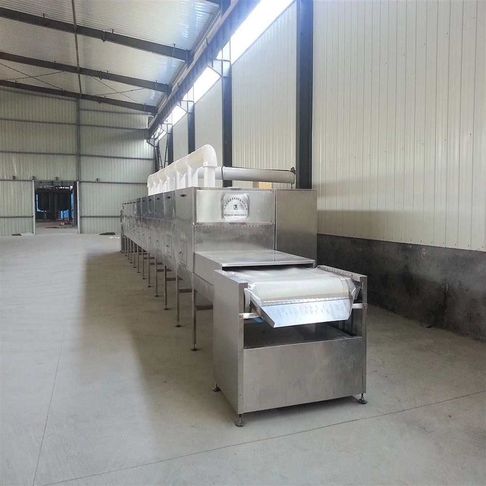 Smalhot Sale Industries Made in China Tunnel Microwave Vacuum Industrial Dryer/Leaves Microwave Drying Food Dehydrator Low Price