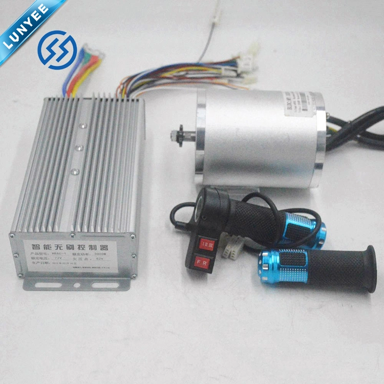 3000W 72V Electric Scooter Parts Controller Throttle Motor Kit