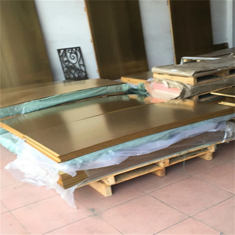 High quality/High cost performance  C26800 C27200 2021 Hot Selling Brass Plate Customized Thickness 0.3mm-60mm Copper Brass Sheet